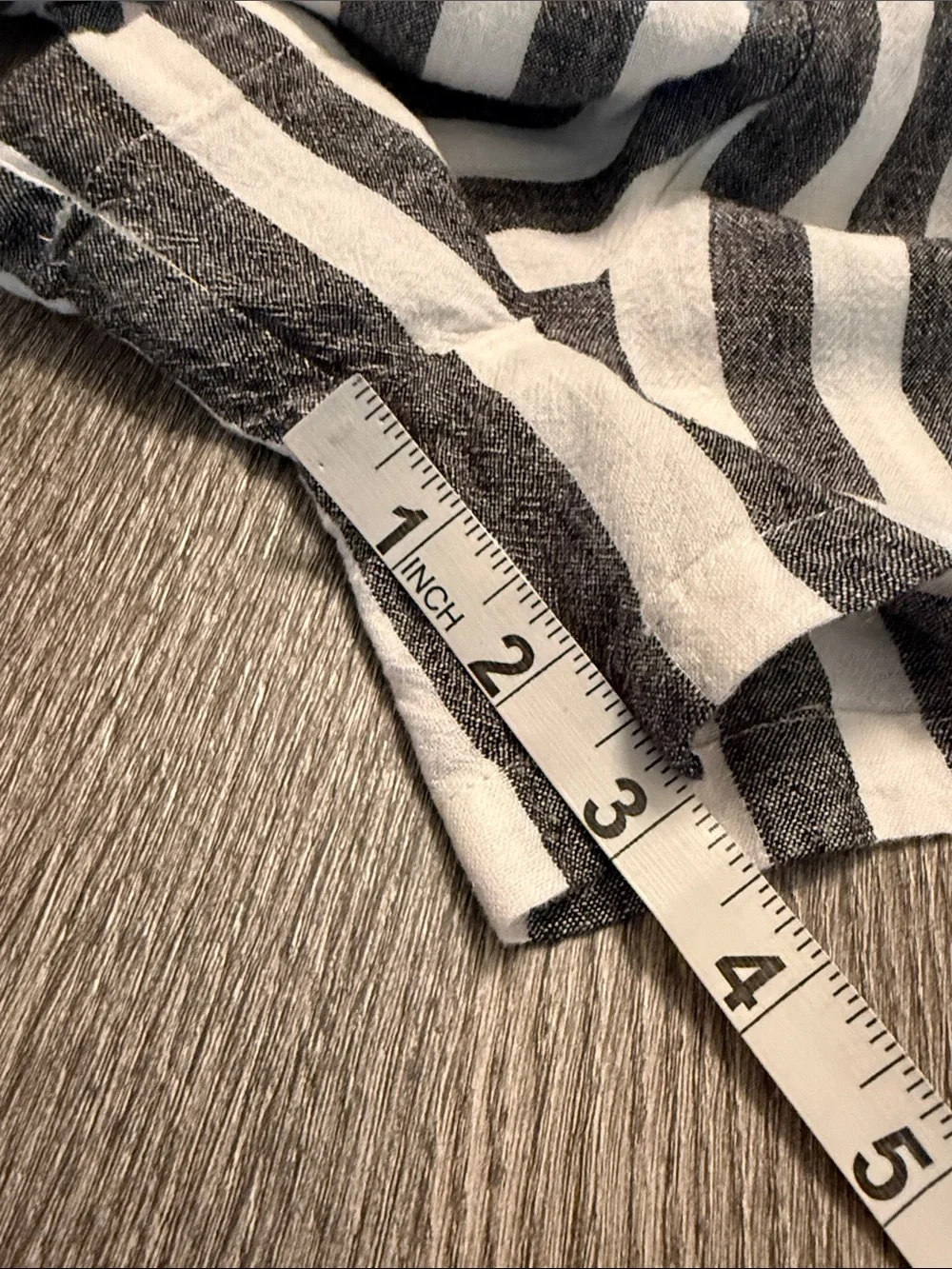 Habitual Black & White Striped Tank Top and Shorts Set